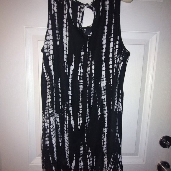 ANA Tops - WOMENS SLEEVELESS TUNIC LONGER IN BACK